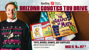 Arizona Coyotes Toy Drive 2022