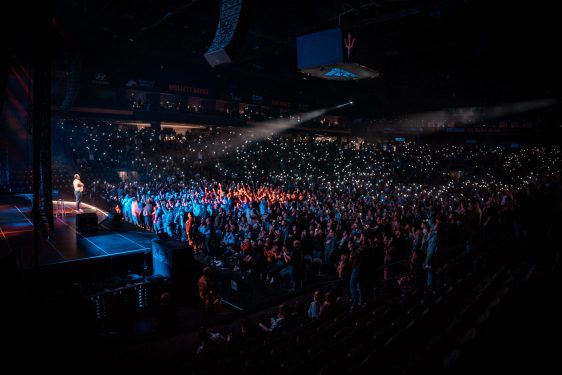 Bert Kreischer Stage - Photo credit Troy Conrad